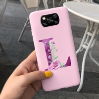 Dla Xiaomi Poco X3 NFC przypadku miękkiego silikonu TPU śliczne list tylna pokrywa dla Xiaomi Poco X3 Pro zderzak PoxoX3 NFC przypadki telefonów 6.67'' 4